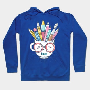 Back to school - cute cup Hoodie